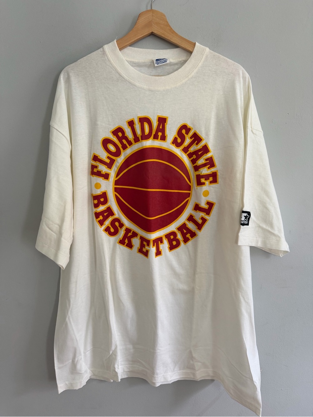 Vintage Starter Florida State Basketball T-shirt Size XXL